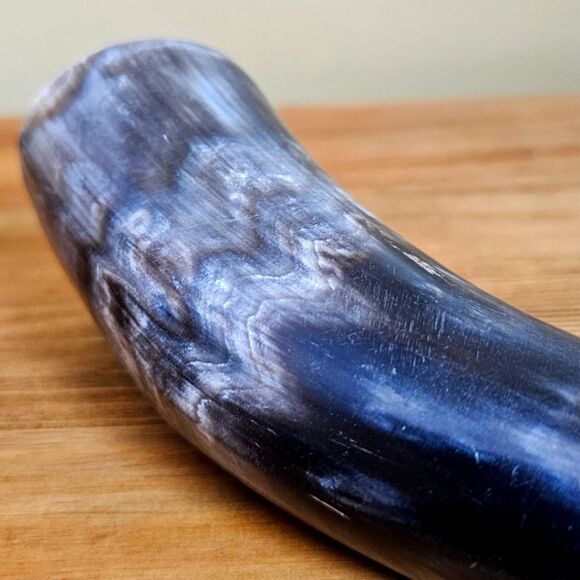 2 - River Water Buffalo Horn Set 5" & 7" Trophy Room Craft Projects - Picture 11 of 13